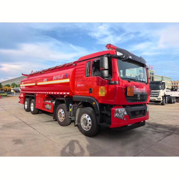 Caminhão petroleiro de combustível HOWO 24000L Caminhão petroleiro de óleo diesel