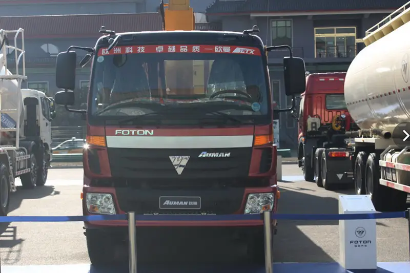 Truck with Crane
